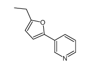 3-(5-ethylfuran-2-yl)pyridine结构式