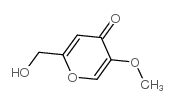 2-(Hydroxymethyl)-5-Methoxy-4H-Pyran-4-One structure