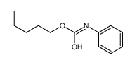 pentyl N-phenylcarbamate Structure