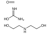 formaldehyde,2-(2-hydroxyethylamino)ethanol,urea Structure
