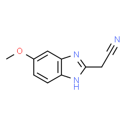 1H-Benzimidazole-2-acetonitrile,5-methoxy-(9CI) picture