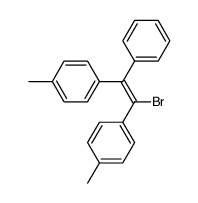 (E)-1-bromo-2-phenyl-1,2-di(p-tolyl)ethene Structure