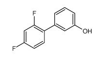 3-(2,4-difluorophenyl)phenol Structure