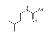 (3-METHYL-BUTYL)-THIOUREA Structure