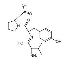 H-Val-Tyr-Pro-OH结构式