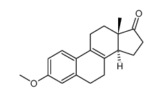 3-Methoxyestra-1(10),2,4,8-tetrene-17-one结构式