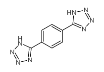 5-[4-(2H-tetrazol-5-yl)phenyl]-2H-tetrazole structure