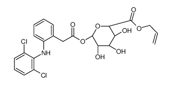 Diclofenac Acyl--D-glucuronide Allyl Ester结构式