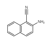 2-aminonaphthalene-1-carbonitrile structure