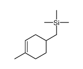 trimethyl-[(4-methylcyclohex-3-en-1-yl)methyl]silane结构式