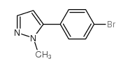 5-(4-BROMOPHENYL)-1-METHYL-1H-PYRAZOLE structure