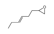 (E)-2-(hex-3-enyl)oxirane结构式