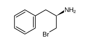 Benzeneethanamine, a-(bromomethyl)-, (R)- structure