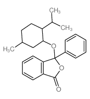 1(3H)-Isobenzofuranone,3-[[5-methyl-2-(1-methylethyl)cyclohexyl]oxy]-3-phenyl- picture