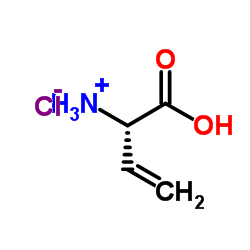 L-vinylglycine hydrochloride Structure