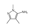 1,3,4-trimethyl-1H-pyrazol-5-amine结构式