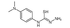 1-amino-3-[4-(dimethylamino)phenyl]thiourea结构式