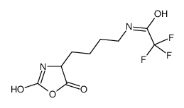 N-carboxy anhyride-N-Trifluoro acetyl lysine结构式