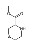 3-Thiomorpholinecarboxylic acid, Methyl ester结构式