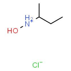 N-hydroxy-sec-butylammonium chloride Structure