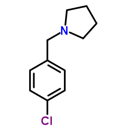 1-(4-Chlorobenzyl)pyrrolidine Structure