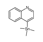 4-trimethylstannyl-quinoline Structure