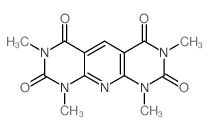 1,3,7,9-tetramethyl-1H,9H-pyrido[2,3-d,6,5-d']dipyrimidine-2,4,6,8-tetraone Structure