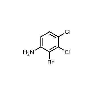 2-溴-3,4-二氯苯胺结构式