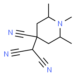 4-Piperidinemalononitrile,4-cyano-1,2,6-trimethyl-(8CI) picture