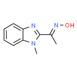 Ethanone, 1-(1-methyl-1H-benzimidazol-2-yl)-, oxime, (Z)- (9CI)结构式