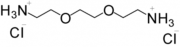 2,2′-(Ethylenedioxy)diethylammonium dichloride Structure