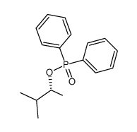 3-methylbutan-2-yl diphenylphosphinate结构式