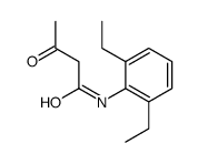 N-(2,6-diethylphenyl)-3-oxobutyramide结构式