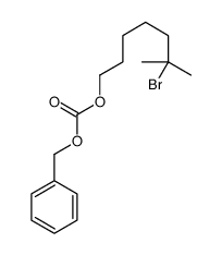 benzyl (6-bromo-6-methylheptyl) carbonate结构式