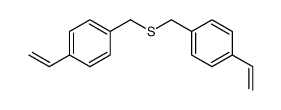 bis(4-vinylphenylmethyl)sulfide Structure