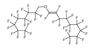 heptadecafluoro-1-[(2,2,3,3,4,4,5,5,6,6,7,7,8,8,8-pentadecafluorooctyl)oxy]nonene Structure