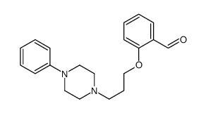 2-[3-(4-phenylpiperazin-1-yl)propoxy]benzaldehyde结构式