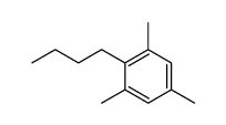 1-butyl-2,4,6-trimethylbenzene Structure