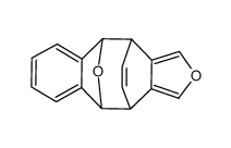 4,5,10,11-tetrahydro-5,10-epoxy-4,11-ethenobenzo[5,6]cyclo-octa[1,2-c]furan Structure