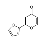 2-(2-furyl)-2,3-dihydro-4H-pyran-4-one Structure