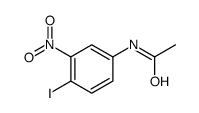 N-(4-iodo-3-nitrophenyl)acetamide structure