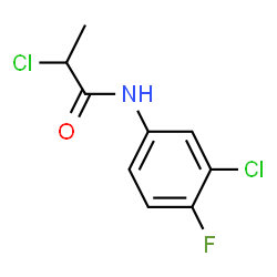 2-Chloro-N-(3-chloro-4-fluorophenyl)propanamide picture