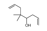 5,5-dimethylocta-1,7-dien-4-ol结构式