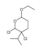 2,3-dichloro-6-ethoxy-3-propan-2-yloxane Structure