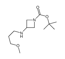 1-BOC-3-(3-METHOXY-PROPYLAMINO)-AZETIDINE structure