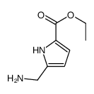 Ethyl 5-(aminomethyl)-1H-pyrrole-2-carboxylate Structure