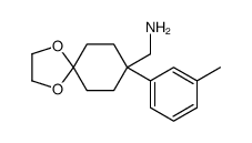 [8-(3-Methylphenyl)-1,4-dioxaspiro[4.5]dec-8-yl]Methylamine picture