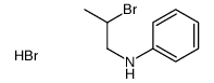 N-(2-bromopropyl)aniline,hydrobromide Structure