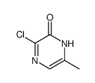 2(1H)-Pyrazinone, 3-chloro-6-methyl Structure
