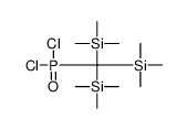 [dichlorophosphoryl-bis(trimethylsilyl)methyl]-trimethylsilane结构式